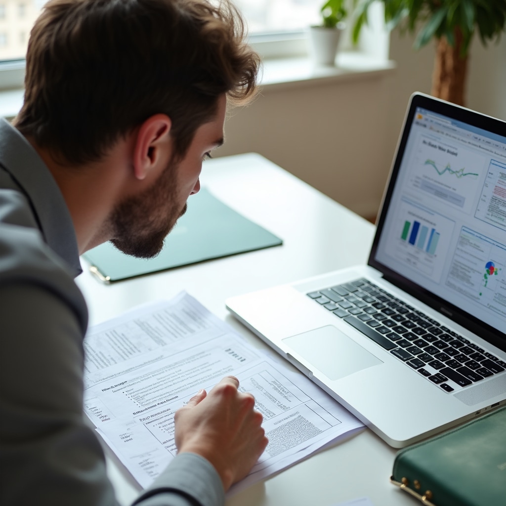 Documentazione normativa settore alimentare su scrivania moderna